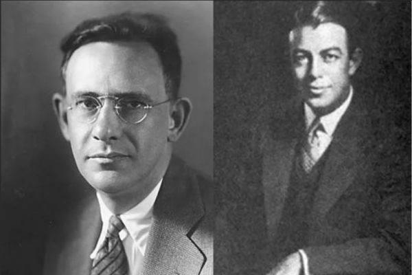 Эдуард Сэпир (слева) и Бенджамин Ли Уорф