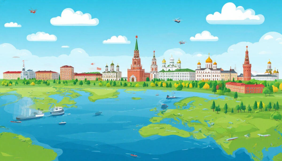 теме географическое положение России (8 класс)