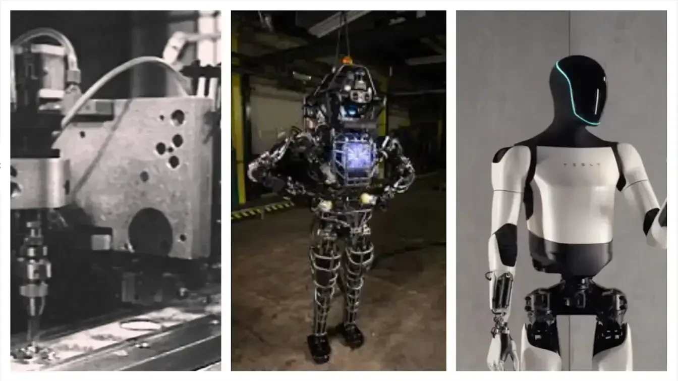 Эволюция роботов: от первых промышленных машин до автономных систем и гуманоидов