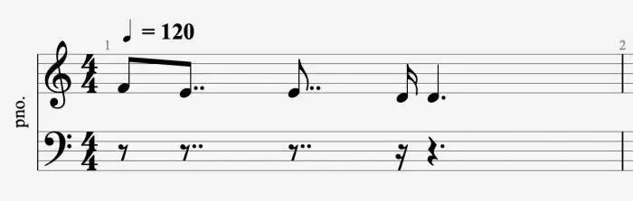 Нотный стан для пианино