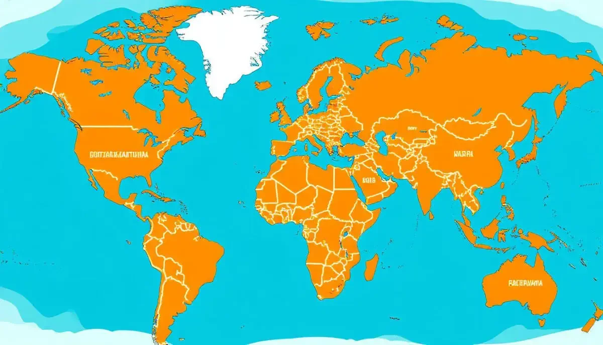 Тест по географии на знание политической карты мира (10 класс)