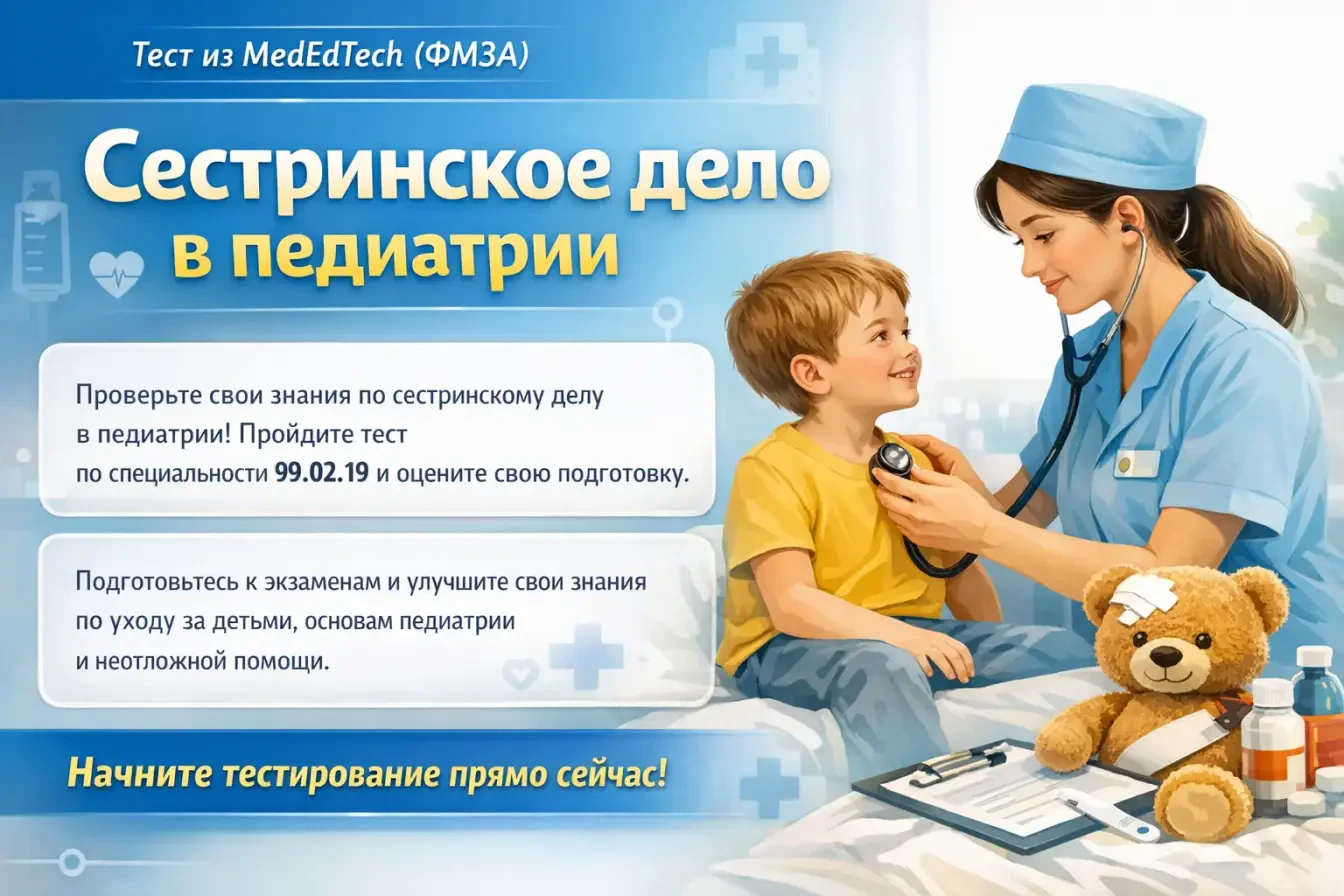 Сестринское дело в педиатрии